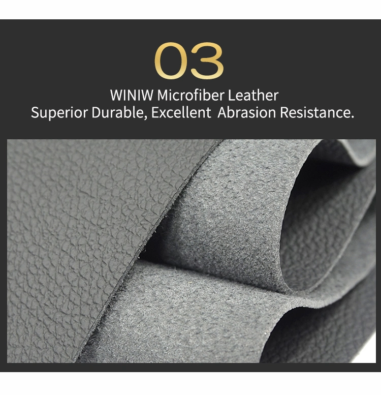 Eco Dakota Synthetic Car Leather Seat Upholstery Fabric 1.2mm 1.4mm Thickness Customize